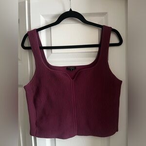 Dynamite Nylon Sweater Tank Top